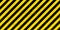 Black yellow stripes wall. Hazard industrial striped road warning. Yellow black diagonal stripes. Blank Warning Sign. Template.
