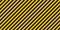 Black yellow stripes wall Hazard industrial striped road warning Yellow black diagonal stripes Seamless pattern Vector