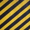 Black and yellow warning stripes background