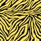Black and Yellow Zebra Pattern