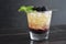 Blackberry Bourbon Smash Cocktail