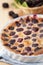 Blackberry clafoutis