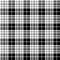 Blackberry clan tartan diagonal black white seamless fabric texture