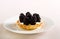 Blackberry cream mini tart