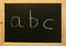 Blackboard abc