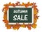 Blackboard Autumn Foliage Sale