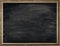 Blackboard Background in Wood Frame, Blank Chalkboard Wall, School Black Board Texture