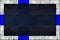 Blackboard with finnland flag frame