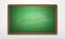 Blackboard. Green chalkboard for Back to school promotion. Vector blackboard