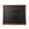 blackboard isolated on white, featuring ample copy-space for text.