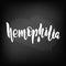 Blackboard lettering hemophilia