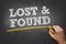 Blackboard - lost and found