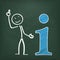 Blackboard Stickman Info