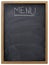 Blackboard used as menu