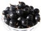 Blackcurrant - black berries close up