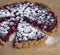 Blackcurrant tart