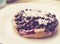 Blackcurrant tart