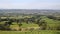 Blackdown Hills east Devon countryside view from East Hill near Ottery St Mary PAN