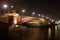 Blackfriars bridge in London over River Thames