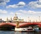 Blackfriars Bridge and St. Paul\'s Cathedral