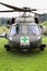 Blackhawk Helicopter Medical Evacuation Front View