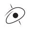 Blackhole outline icon. isolated. vector design illustration