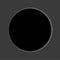 The Blackhole vector icon. black hole on gray space