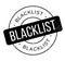 Blacklist rubber stamp