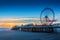 Blackpool Central Pier and Ferris Wheel, Lancashire, UK