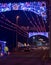 Blackpool Illuminations showing Thank You sign