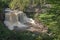 Blackwater Falls in West Virginia after heavy rain