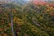 Blackwater River in Autumn - Blackwater Falls State Park - Long Exposure of Waterfall - West Virginia