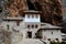 Blagaj Sufi Muslim dervish stone monastery structure Bosnia Herzegovina