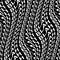 BLAH word warped, distorted, repeated, and arranged into seamless pattern background