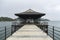 Blake Pier At Stanley. A public pier with a Classic Edwardian Style Iron Steel Roof in Stanley, Hong Kong