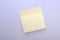 Blank adhesive note