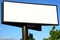 Blank advertisement billboard