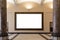 Blank Art Museum Isolated Painting Frame Decoration Indoors Wall