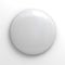 Blank badge button on white