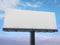 Blank billboard