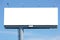 Blank billboard