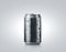 Blank black cold aluminium soda can mockup with drops