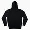 Blank black sweatshirt mockup set  back view.