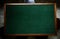 Blank blackboard table mock-up texture