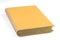 Blank book cover yellow