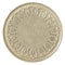 Blank bronze coin