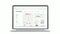 Blank browser fashion site on laptop and phone adaptivity mockup