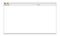 Blank browser window.Browser window in white.