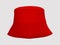 Blank bucket hat in front view