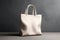 Blank Canvas Tote Bag Mockup Versatile and Stylish Shopping Companion. created with Generative AI